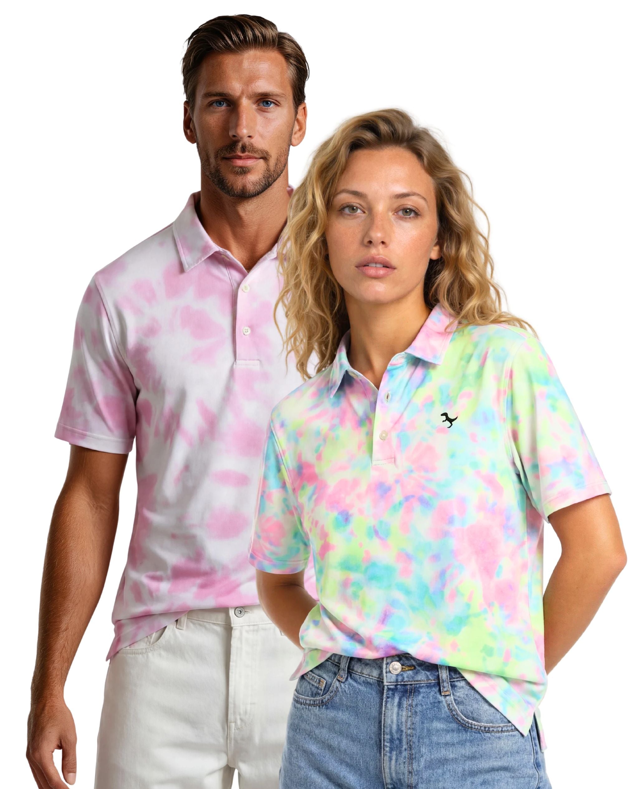 Tie-Dye Polos