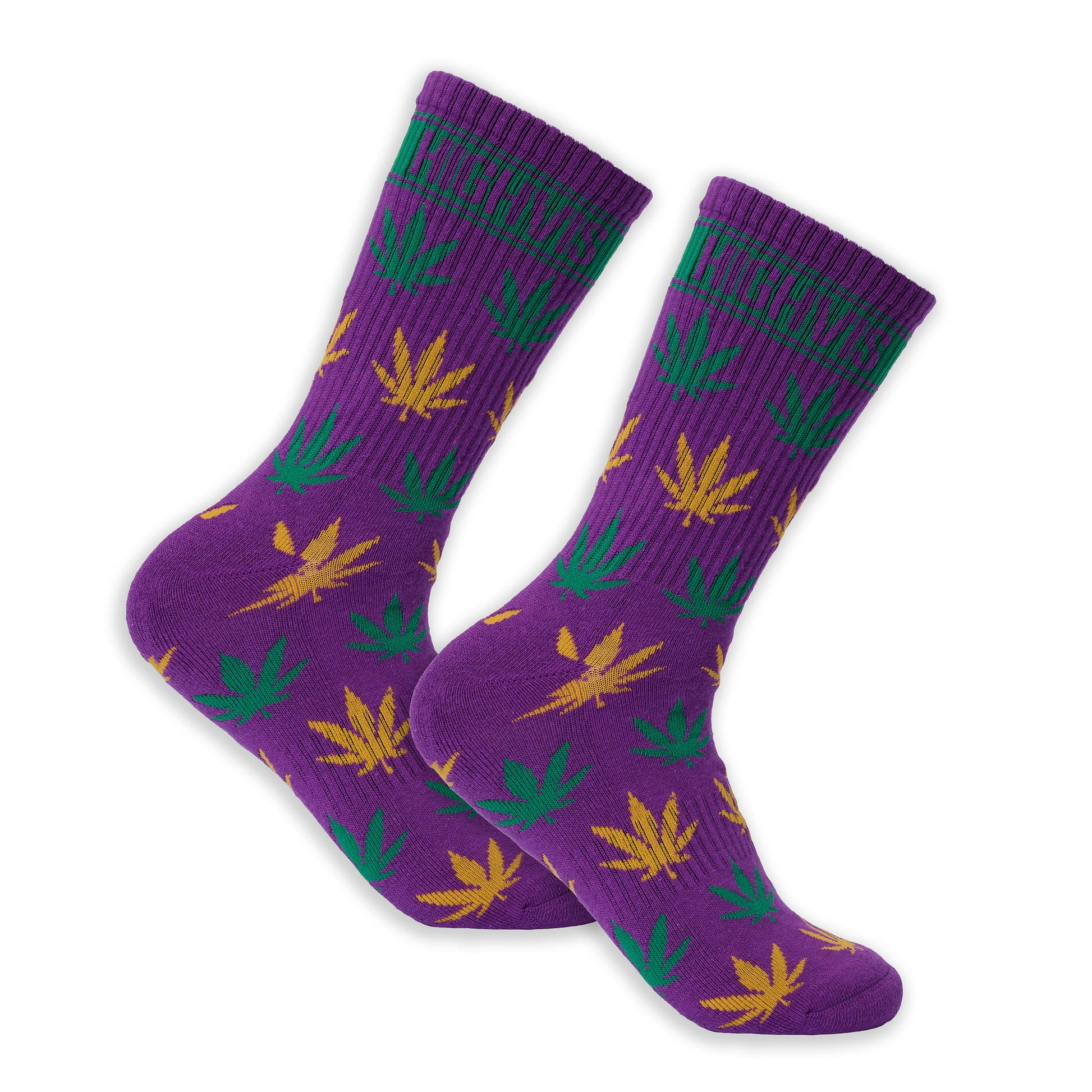 Mardi gras socks