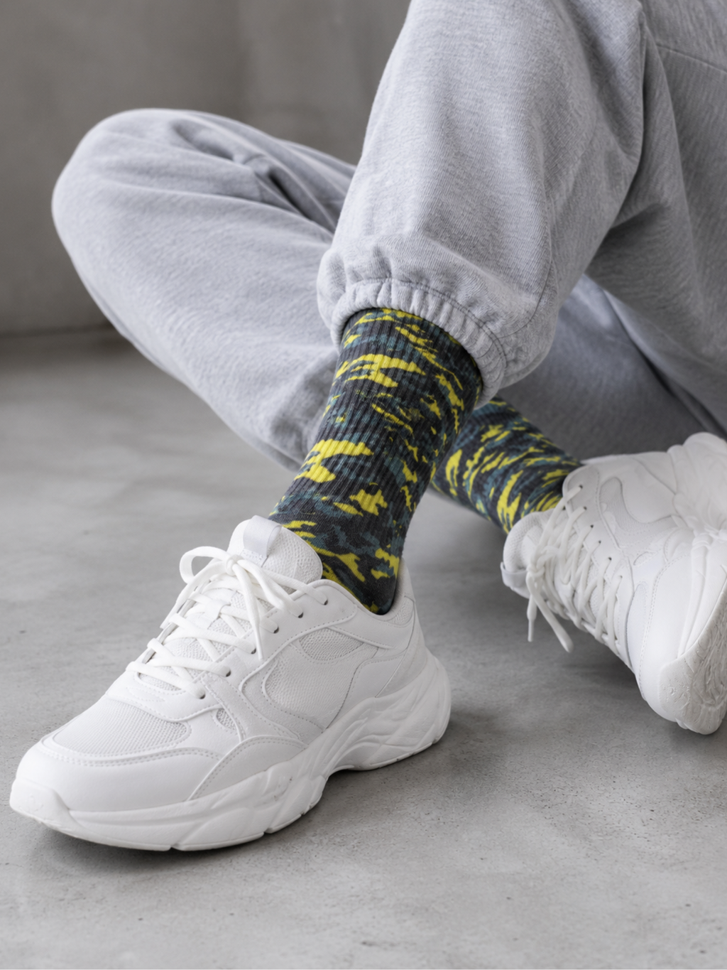 Shadow Camo - Sublimation Performance Crew Socks