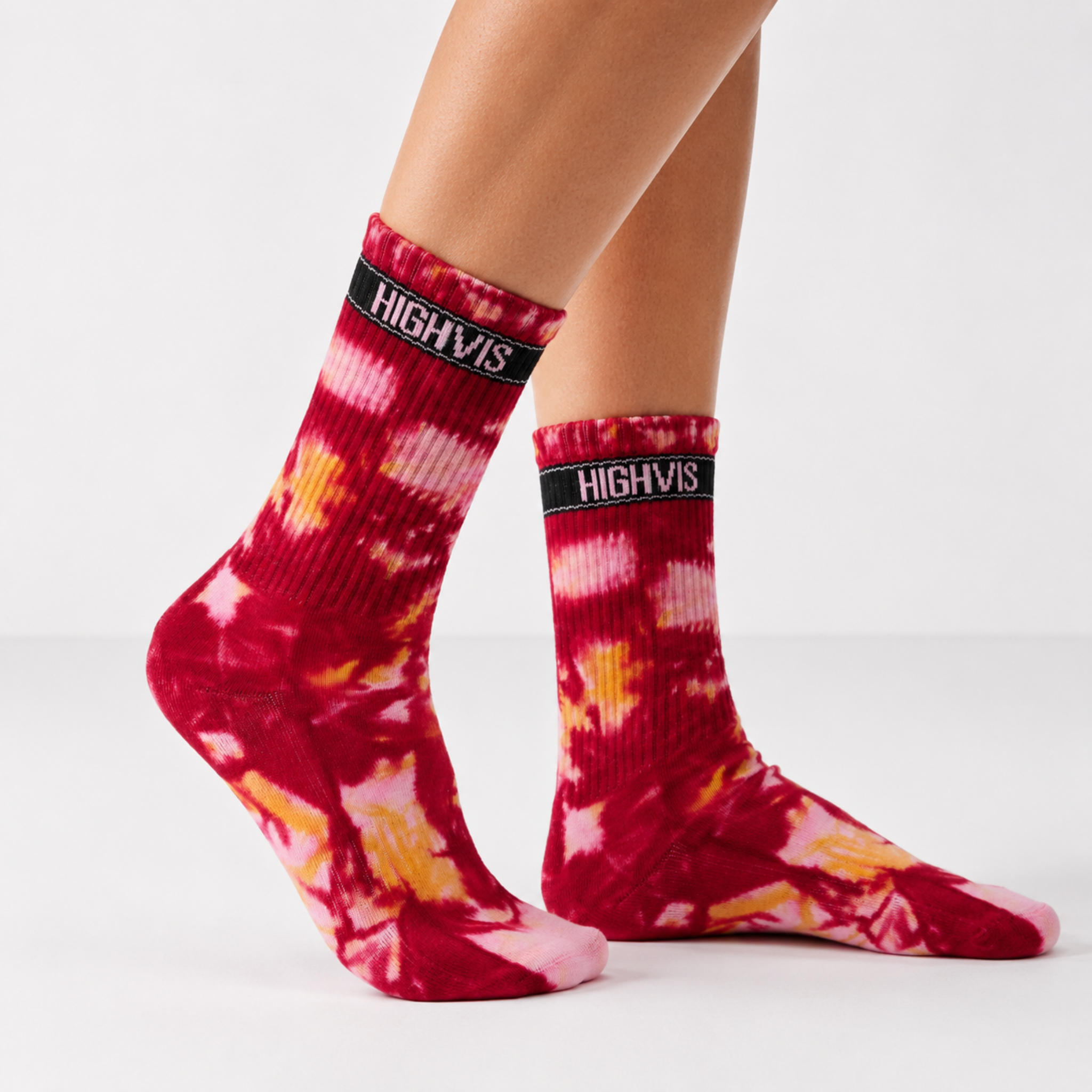 Soul Fire - Hand Dyed Performance Crew Socks