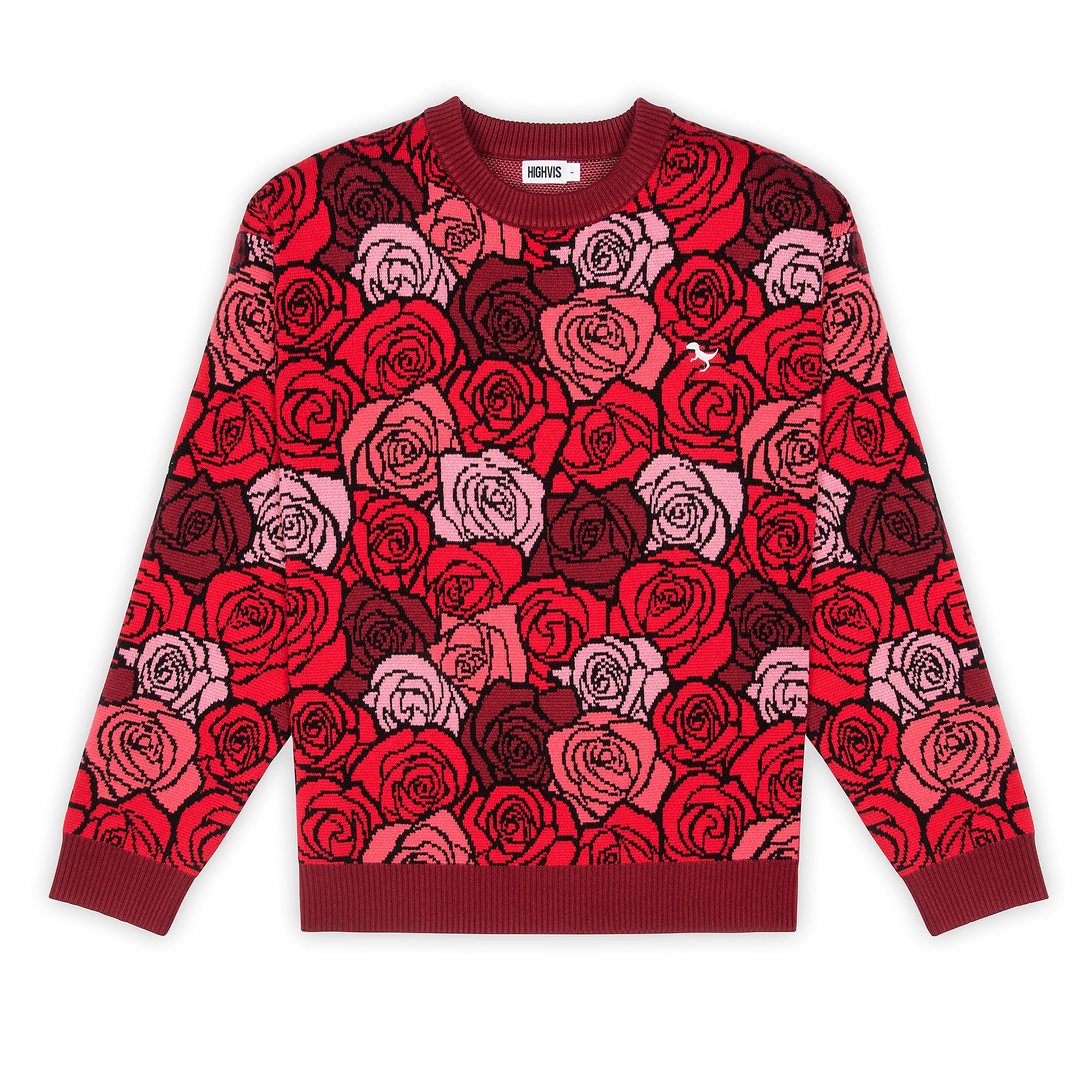 Rose - Jacquard Knit Sweater