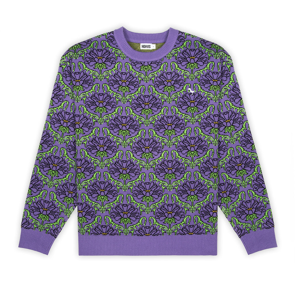 Damask - Jacquard Knit Sweater