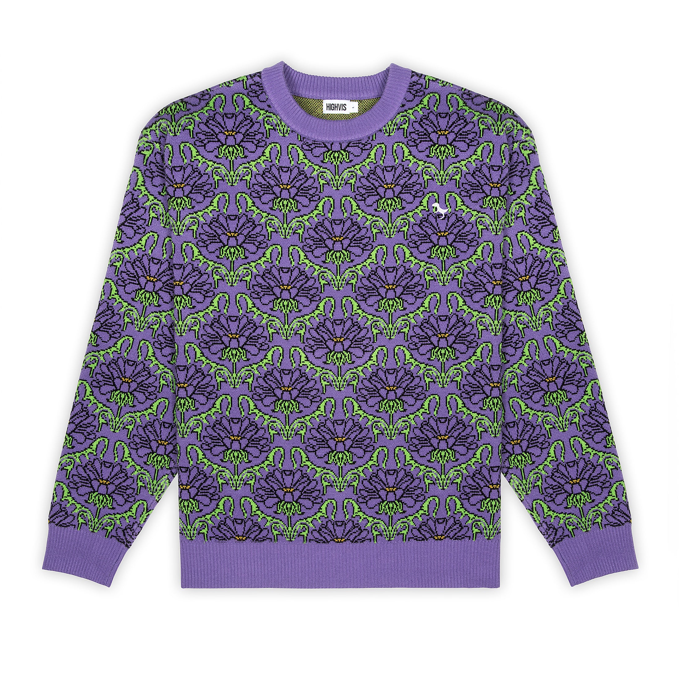 Damask - Jacquard Knit Sweater