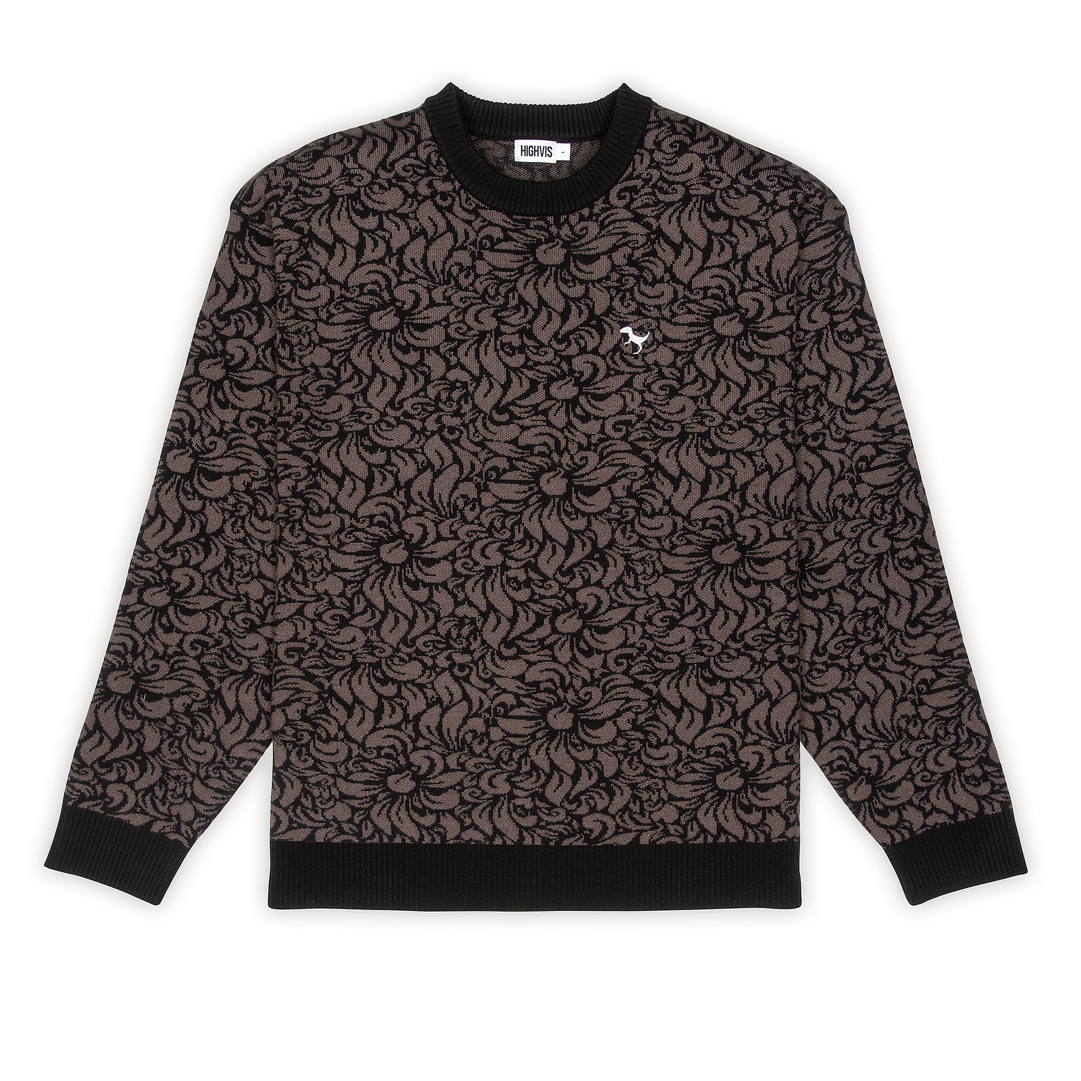 Midnight - Jacquard Knit Sweater