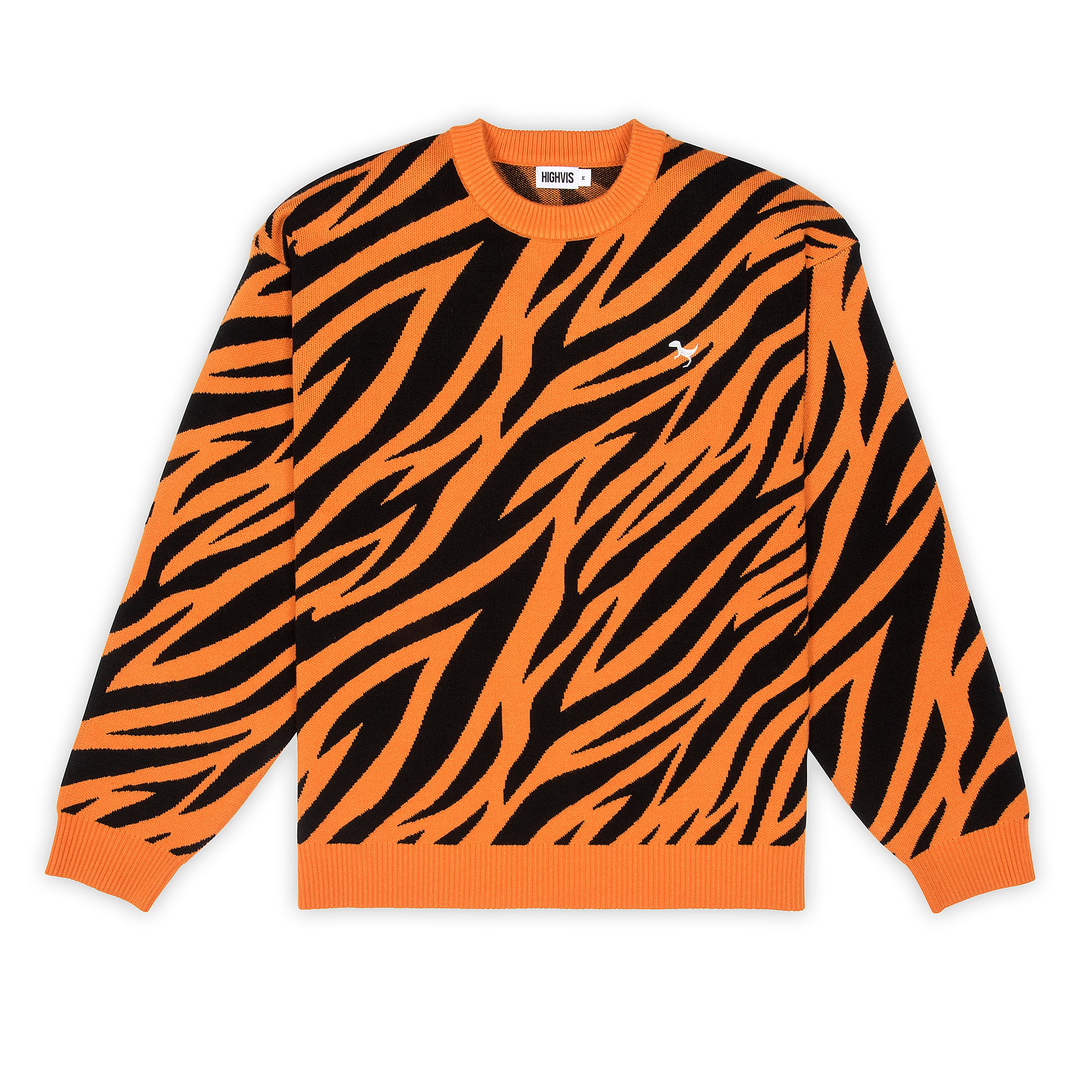 Tiger - Jacquard Knit Sweater
