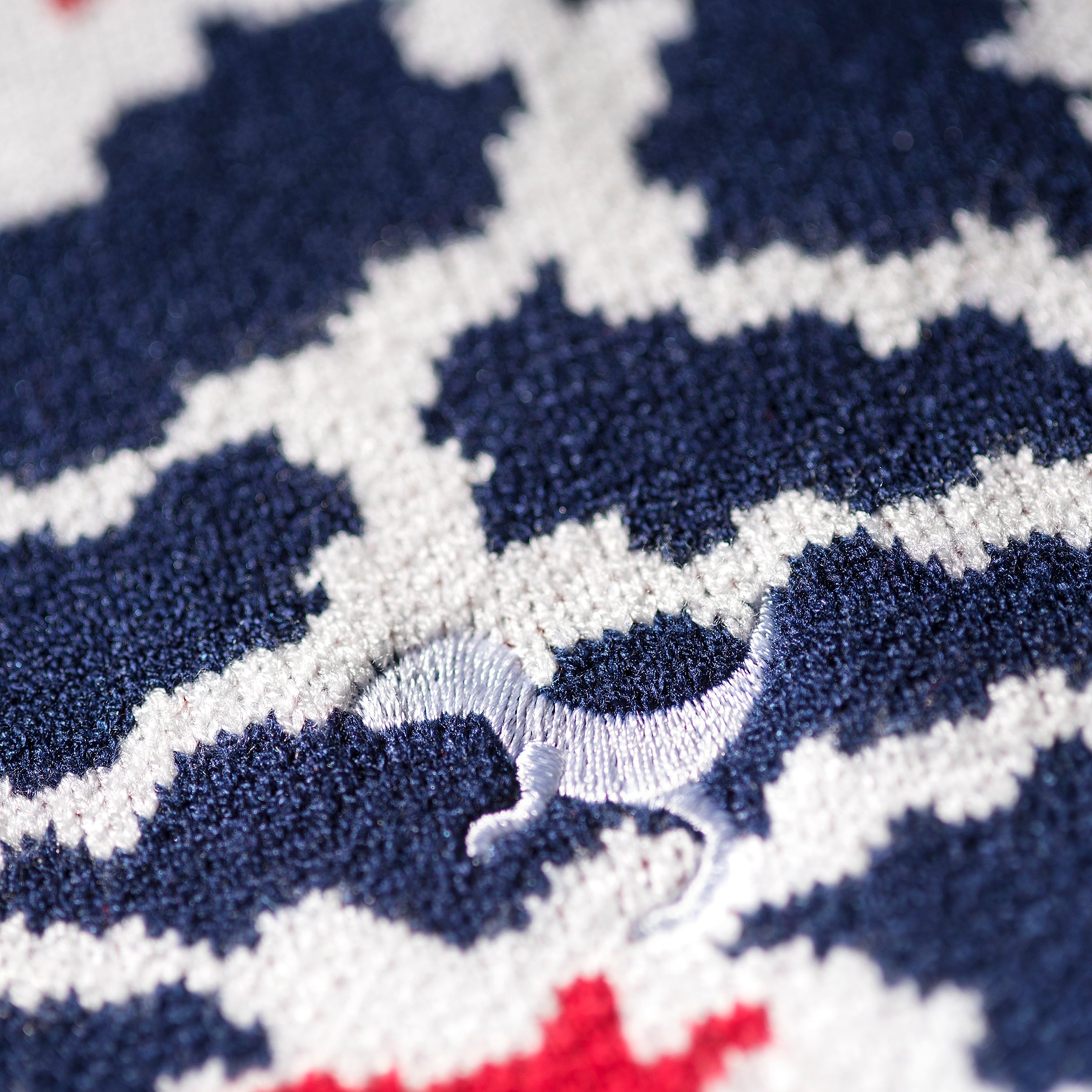 Pomegranate - Jacquard Knit Sweater