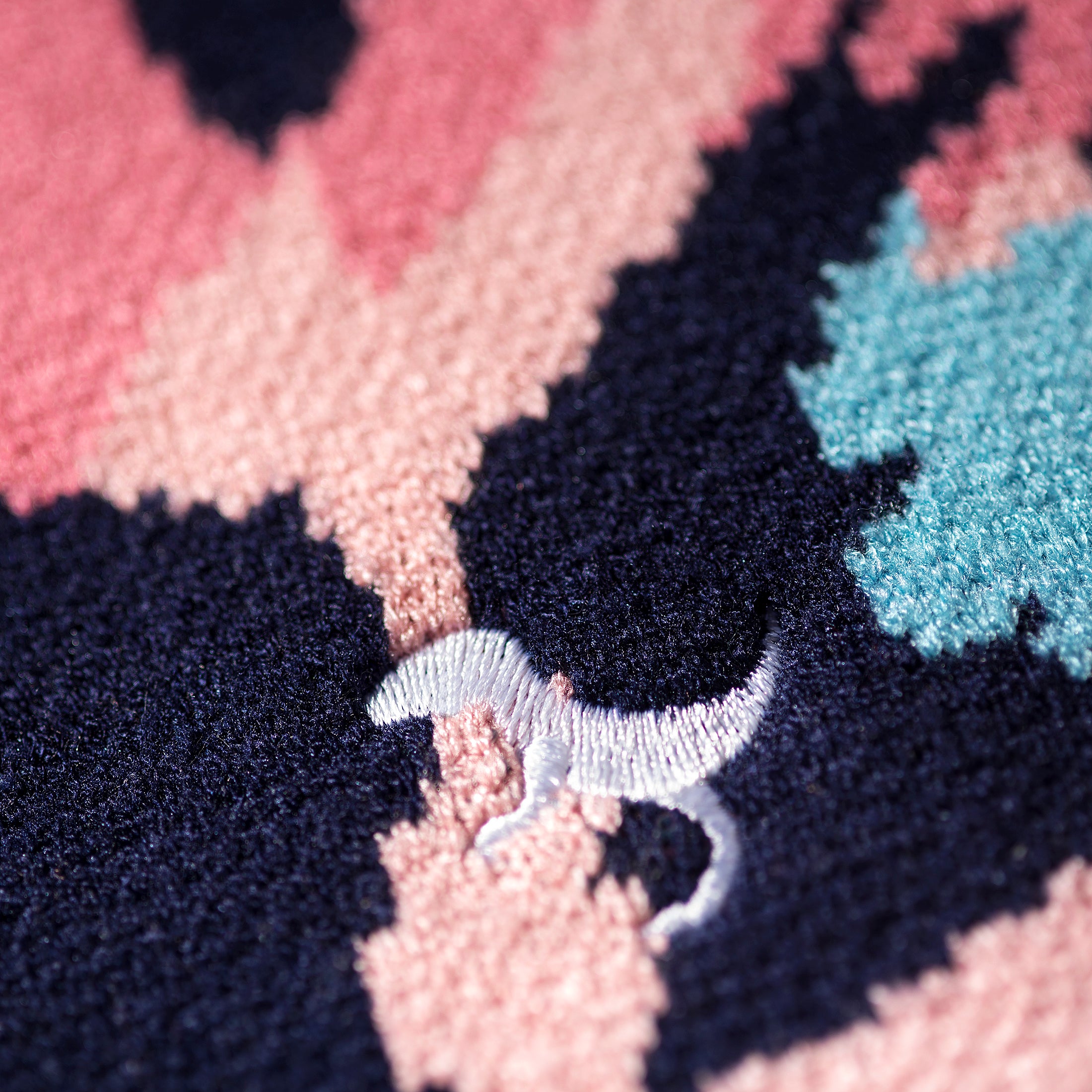 Pink Leopard - Jacquard Knit Sweater