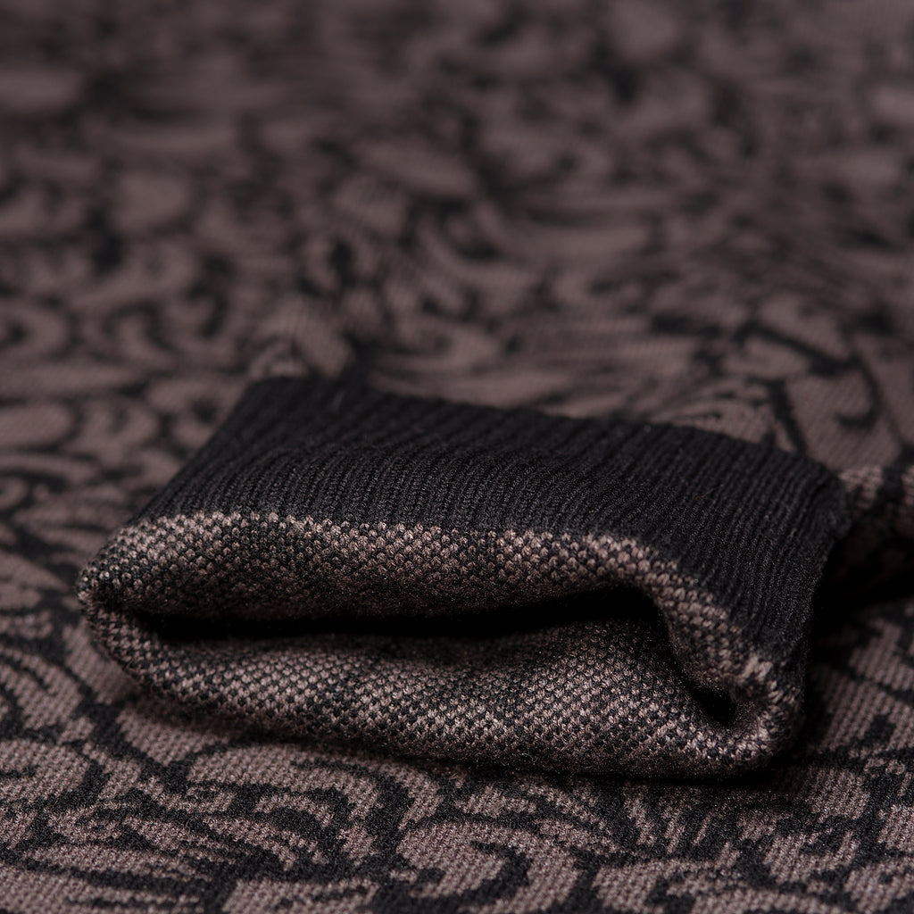 Midnight - Jacquard Knit Sweater