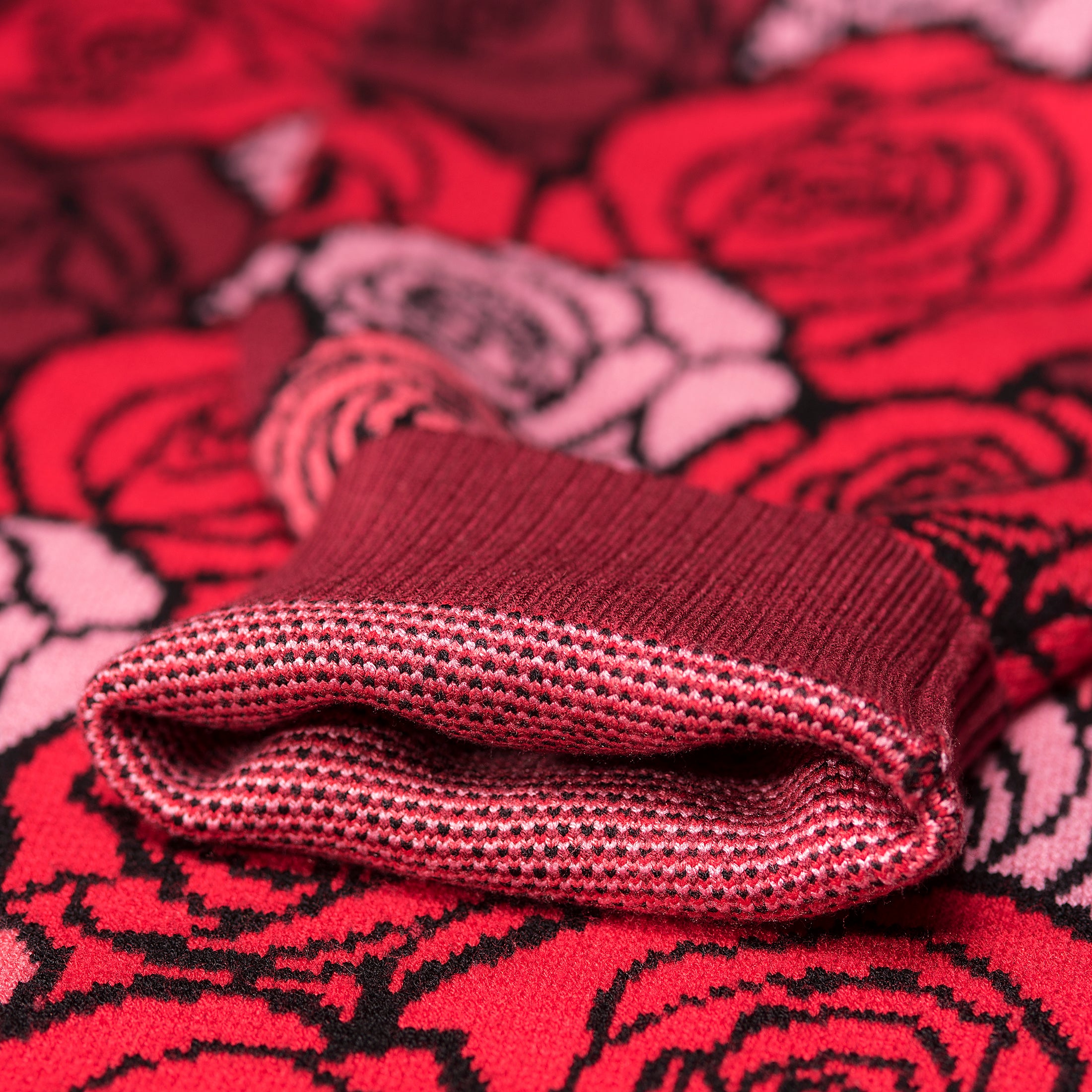 Rose - Jacquard Knit Sweater
