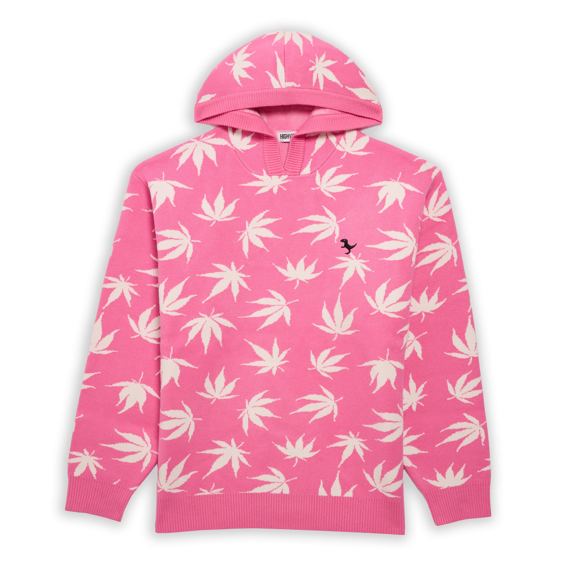 Sativa Diva Hemp Weed Cannabis Knit hoodie 