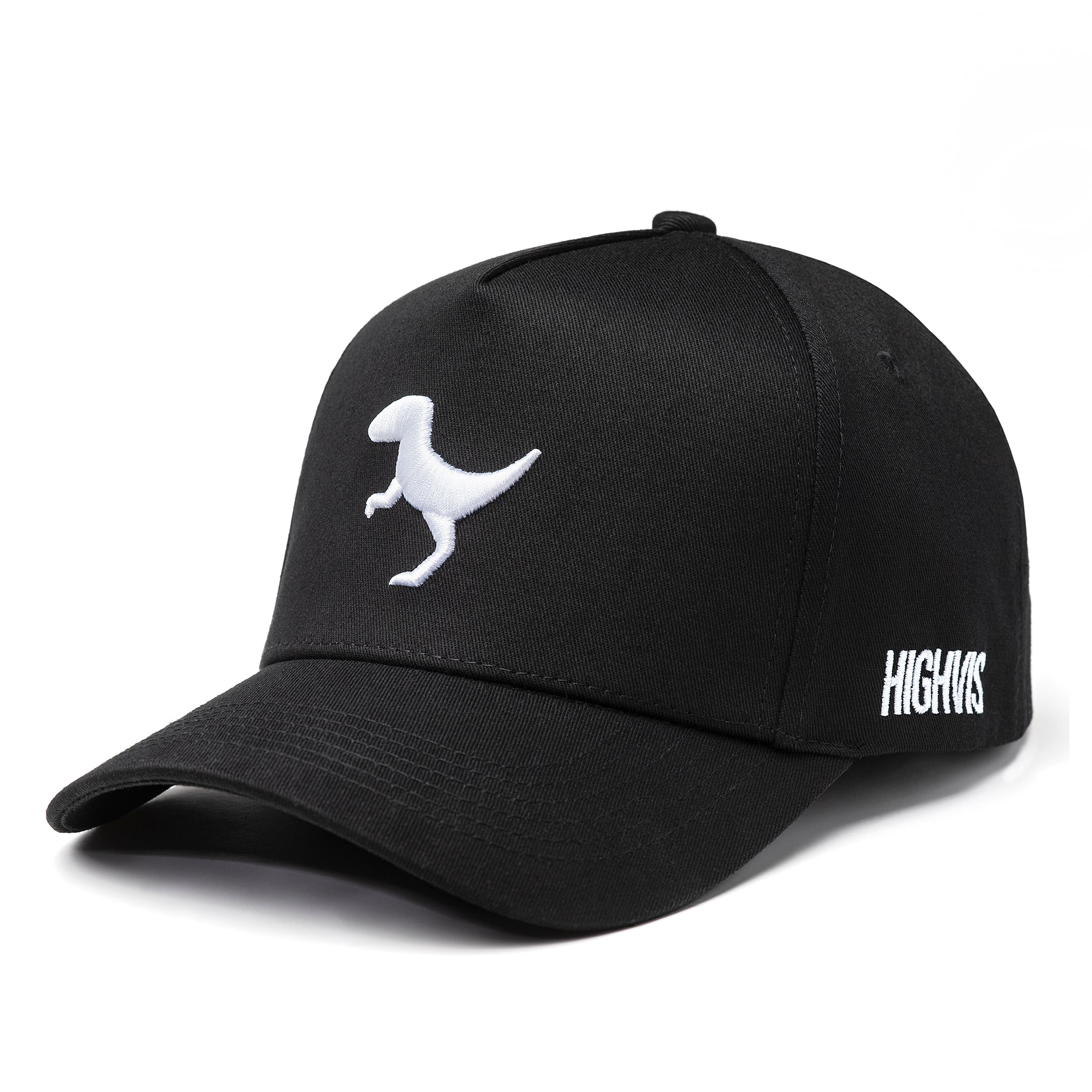 Cotton Dino Hat – Black