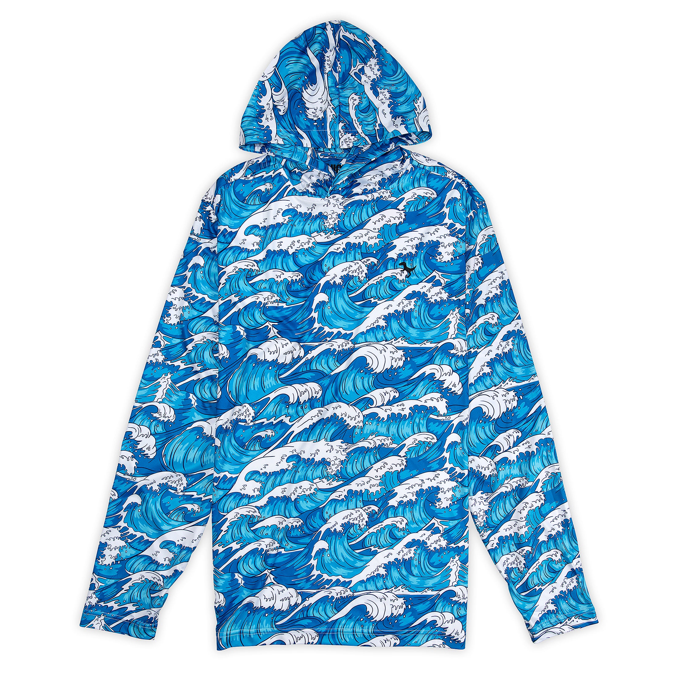 Blue Tide - UPF Hoodie