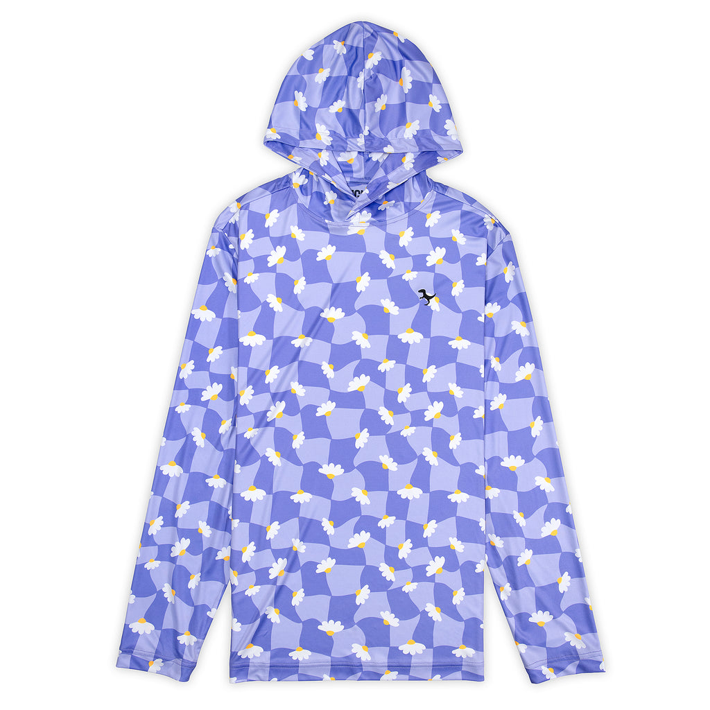 Lavender Daisy - UPF Hoodie
